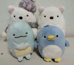 すみっコぐらし ぬいぐるみ まとめ しろくま とかげ ぺんぎん
