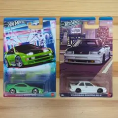 ホットウィール 2台 ローニン・ランII '07 ホンダ シビック タイプR