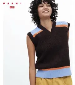 UNIQLO MARNI ポップコーンニットベスト