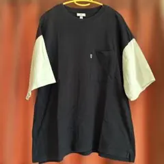 【更に300円お値下げ】Ｈ&M ネイビーとホワイトのコットンTシャツ