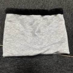 adidas ネックウォーマー グレー/ブラック