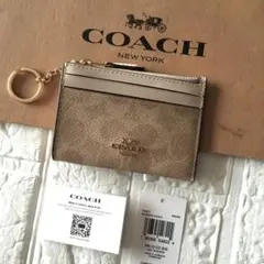 新品　コーチ COACH 定価23,100円 財布 コイン パス IDケース