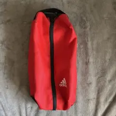 adidas シューズバッグ　L カラー赤