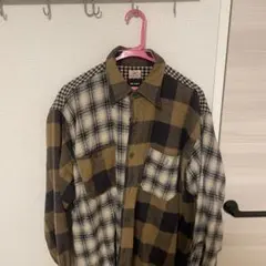 BEAMS チェック柄 長袖シャツ　メンズ