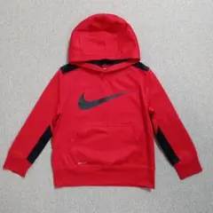 Nike Dri-FIT レッド パーカー 120〜130