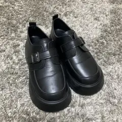 GRL レザー厚底ローファー　23.5センチ