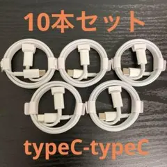 USBタイプＣ-タイプCケーブル 1m10本