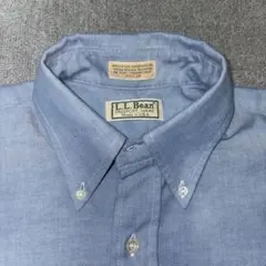 【90s】USA製 L.L.Bean ボタンダウン 長袖シャツ