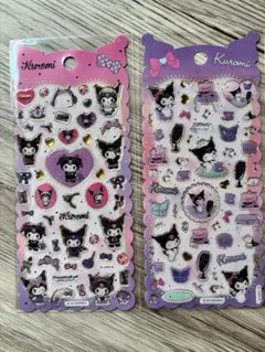 海外正規品⭐︎Kuromi キャラクターシール 2枚