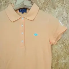 PEARLY GATES パーリーゲイツ レディース　ポロシャツ オレンジ 0