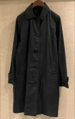 ブラック トレンチコート レディース