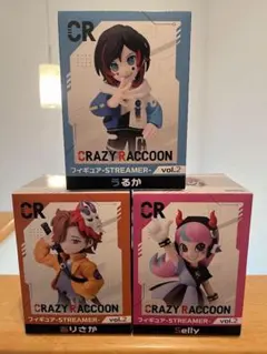 GIGO CRAZYRACCOON フィギュア うるか Selly ありさか