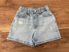 UNIQLO KIDS 半ズボン 120サイズ ライトブルー