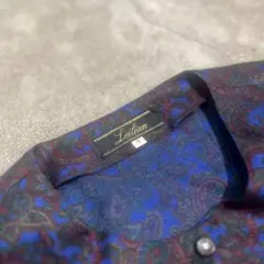 Leilian ペイズリー柄長袖シャツ サイズ7
