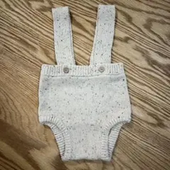 OAT ニットサスペンダー付きショートパンツ 6-12mサイズ