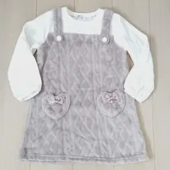 裏起毛 ワンピース