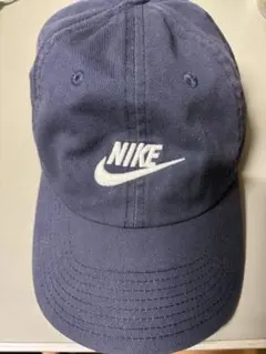 NIKE キャップ ネイビー 刺繍ロゴ