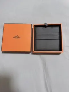 HERMESエルメスネックレス　アクセサリーケース　空箱木箱　レザー　空き箱のみ