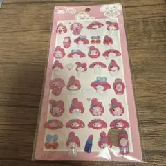 マイメロぷっくりシール