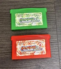 ポケットモンスター リーフグリーン&ファイアレッド 2本セット