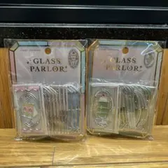 クーリア グラスパーラークリアステッカー 2セット