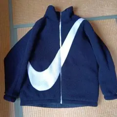 ロ*ン様 Nike フリースジャケット M 黒/白