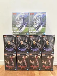 NARUTOナルト コンビネーションバトルフィギュア サスケ&イタチ　10点