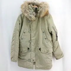 Alpha Industries N-3Bフライトジャケット ミリタリーS★