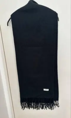 LEPSIM レプシィム　大判ストール　マフラー　黒