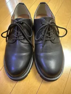 RAGEBLUE ボリュームソールプレーントゥシューズ ブラック 09,Sサイズ