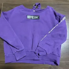 SISTER JENNI 紫 トレーナー 130cm