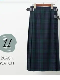 新品　O'NEIL OF DUBLIN ブラックウォッチ プリーツスカート 6