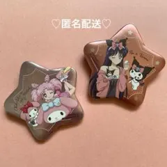 セーラームーン　サンリオキャラクターズ　缶バッジ