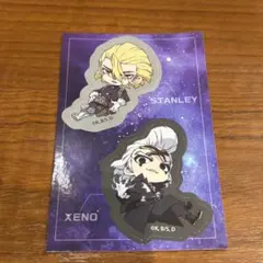 Dr.STONE ダイカットステッカー スタンリー&ゼノ