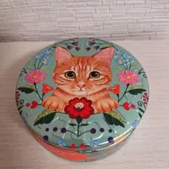【限定デザイン缶】スチームクリーム 全身用保湿クリーム：フェリシモ猫部のサムネイル