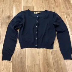 CECIL McBEE ネイビー カーディガン 長袖　M size着用頻度少
