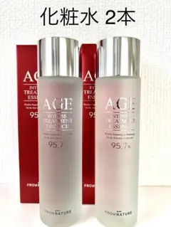 【新品 匿名配送】化粧水2本 フロムネイチャー AGEのサムネイル