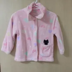 ピンク ハート模様 猫ポケット