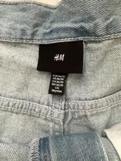 H&M ブーツカットデニム 36/30 淡いブルー