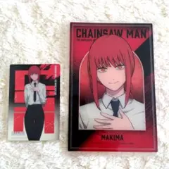 チェンソーマン　ベースヤードトーキョー　クリアカード　メタルカード　マキマ