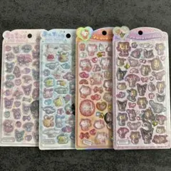 サンリオ　うるちゅるポップシール　4枚セット
