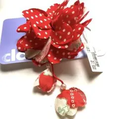 新品未使用⭐︎和風髪飾り　赤