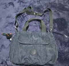 Kipling ショルダーバッグ 2way ダークグレー