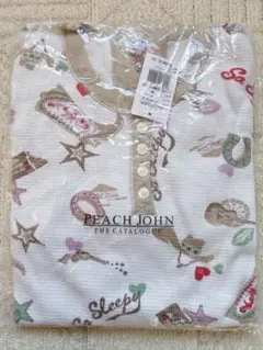 新品未開封PEACH JOHN サーマルワンピース　カウガール M ルームウェア