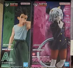 【未開封】一番くじハンターハンターA賞ゴン、B賞キルア、ラストワン賞ピトー