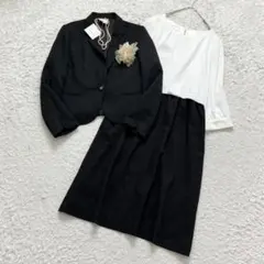 新品未使用タグ付き✨エマジェイムス セットアップ ツイード 大きいサイズ XL