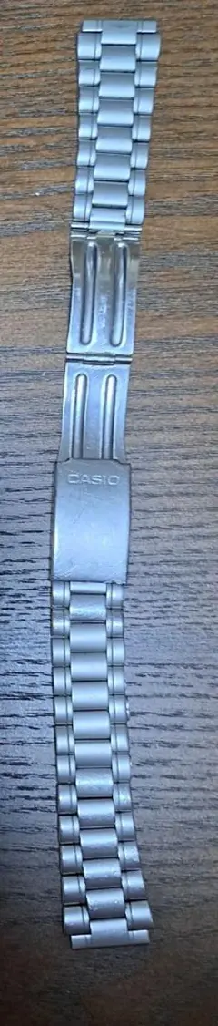CASIO　腕時計用ステンレスベルト　中古品　日本製