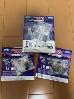 名探偵コナン ラッキーくじ アクリルスタンド、缶バッジセット