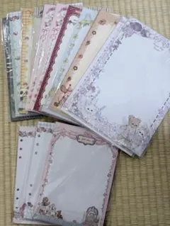 可愛いキャラクター メモ用紙 15枚セット