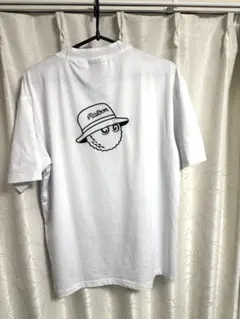 白　M 新品　マルボンゴルフ MALBON GOLF 　半袖　モックネックのサムネイル